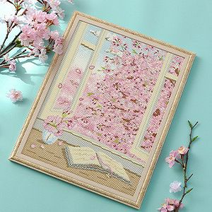 さくら ～はなびら舞う～ | リバティ 生地、編み物、刺繍、刺し子の