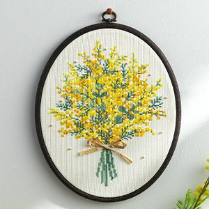 mimosa ～やさしさ、風とともに～ | リバティ 生地、編み物、刺繍