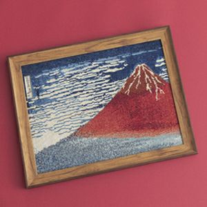 刺しゅうで描くアート～北斎 浮世絵の世界～ | リバティ 生地、編み物