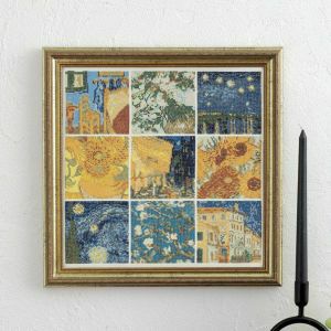 刺しゅうで描くアート