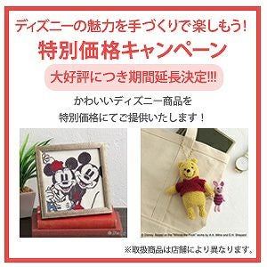  ディズニーの魅力を手づくりで楽しもう！特別価格キャンペーン