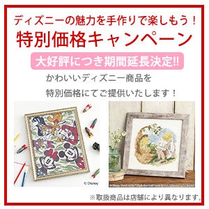  ディズニーの魅力を手づくりで楽しもう！特別価格キャンペーン