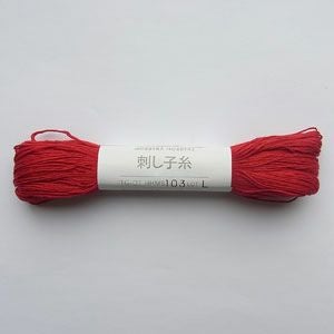 刺し子糸 グリーン＜107＞ | リバティ 生地、編み物、刺繍、刺し子の