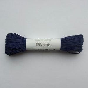 刺し子糸 グリーン＜107＞ | リバティ 生地、編み物、刺繍、刺し子の