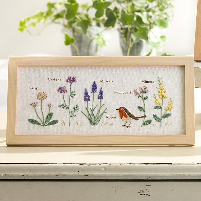 フレーム＜庭図鑑＞ | リバティ 生地、編み物、刺繍、刺し子のことなら