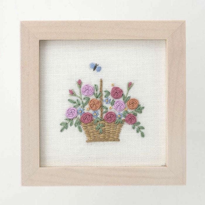 窓辺のフレーム | リバティ 生地、編み物、刺繍、刺し子のことなら