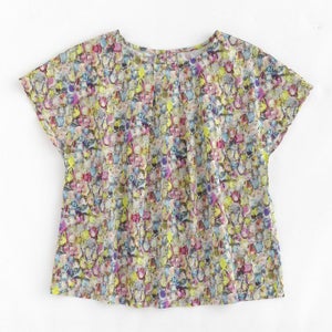 タックフレンチブラウス＆チュニック（型紙）