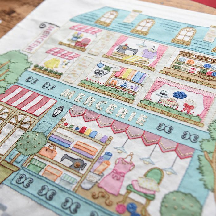 ステッチクロス＜メルスリー＞ | リバティ 生地、編み物、刺繍、刺し子