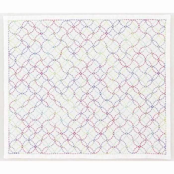 刺し子　七宝つなぎ