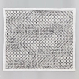 刺し子　変わり花刺し