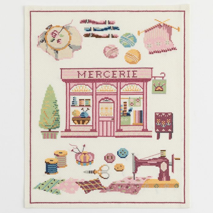 クロスステッチタペストリー＜メルスリー＞