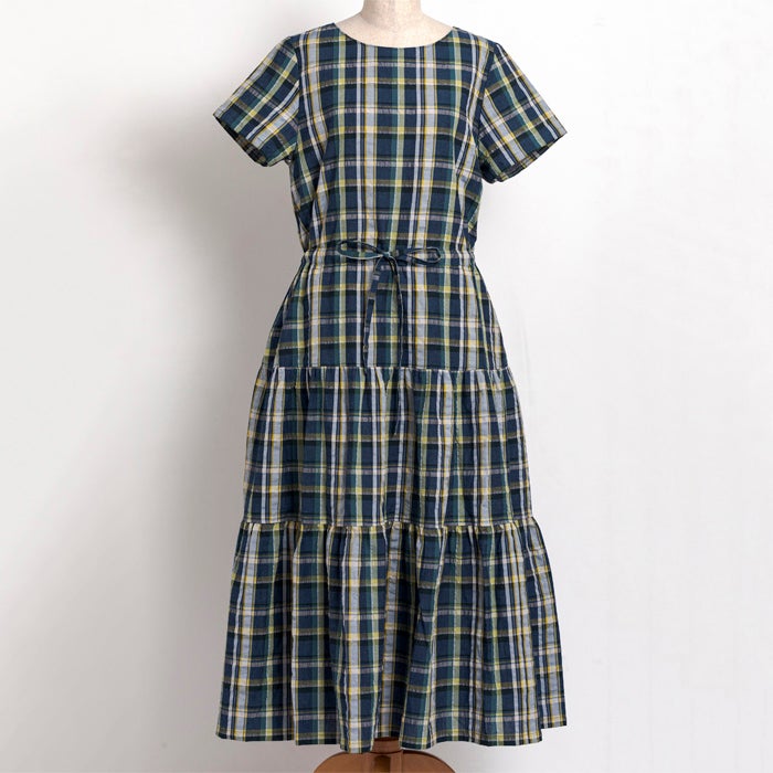 ティアードロングドレス（型紙）