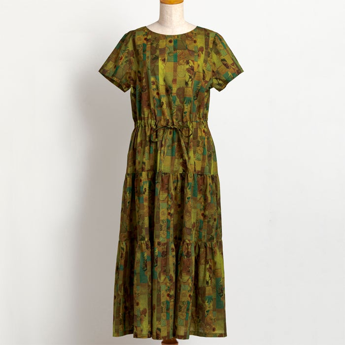 ティアードロングドレス（型紙）