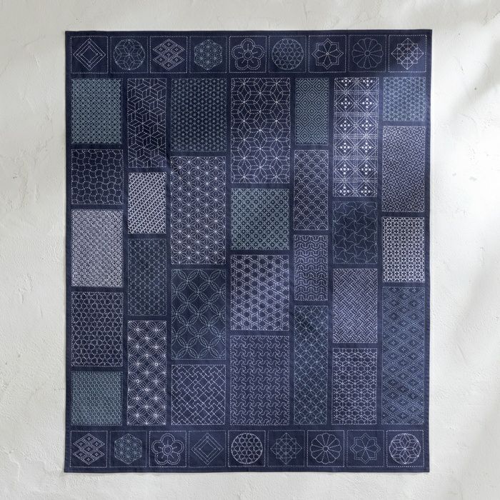 刺し子のクロス | リバティ 生地、編み物、刺繍、刺し子のことなら