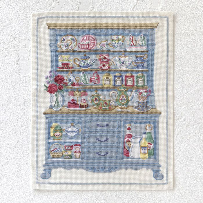 3/10予約】クロスステッチタペストリー＜カップボード＞ | リバティ
