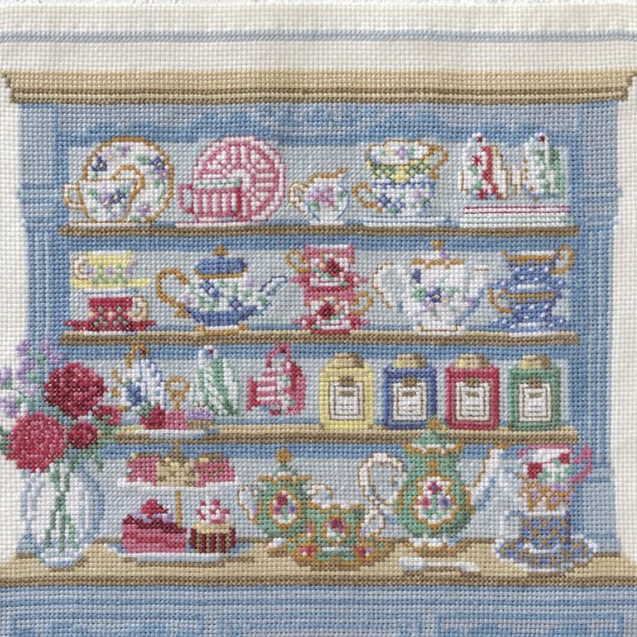 3/10予約】クロスステッチタペストリー＜カップボード＞ | リバティ