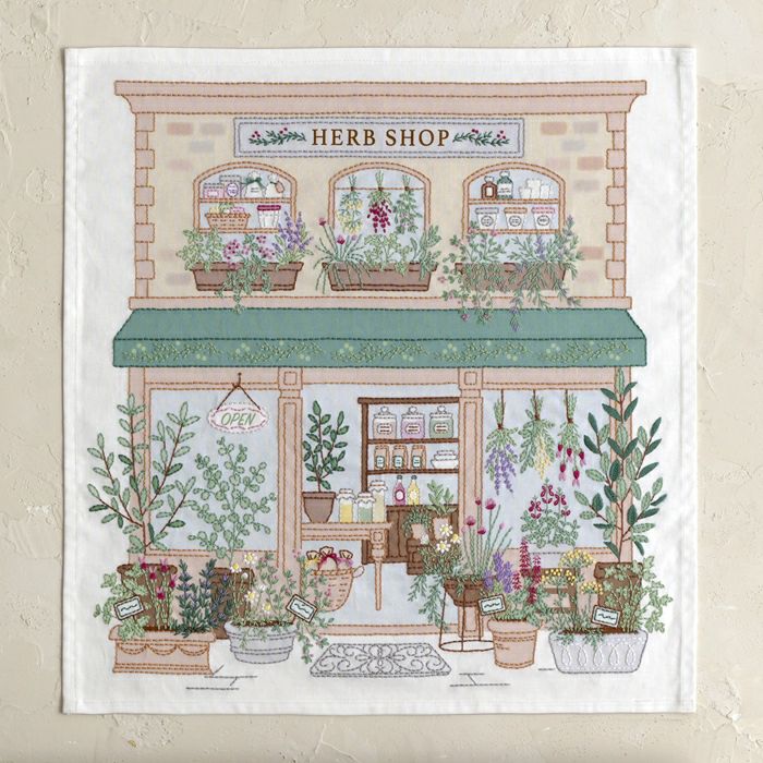 ステッチクロス＜HERB SHOP＞