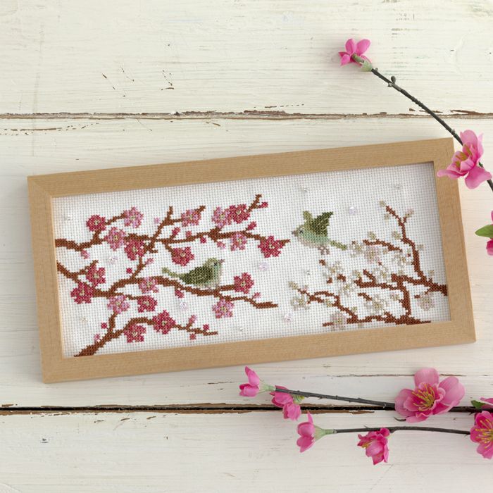 クロスステッチフレーム＜七福神＞ | リバティ 生地、編み物、刺繍