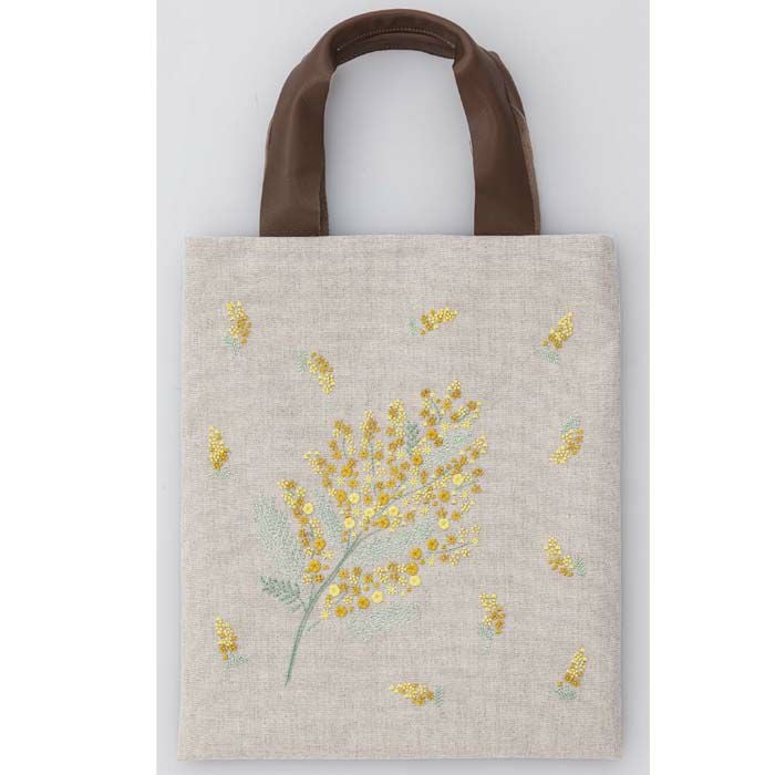 バッグ＜ミモザ＞ | リバティ 生地、編み物、刺繍、刺し子のことなら