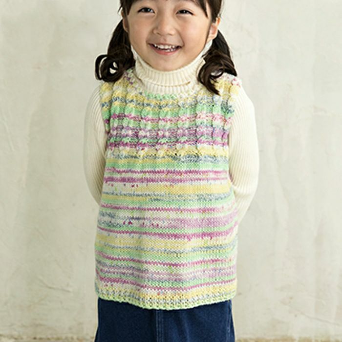 アナザーエディション ケーブルチュニック 完成品】ケーブルチュニック＜クレア11IV＞Kids | リバティ 生地