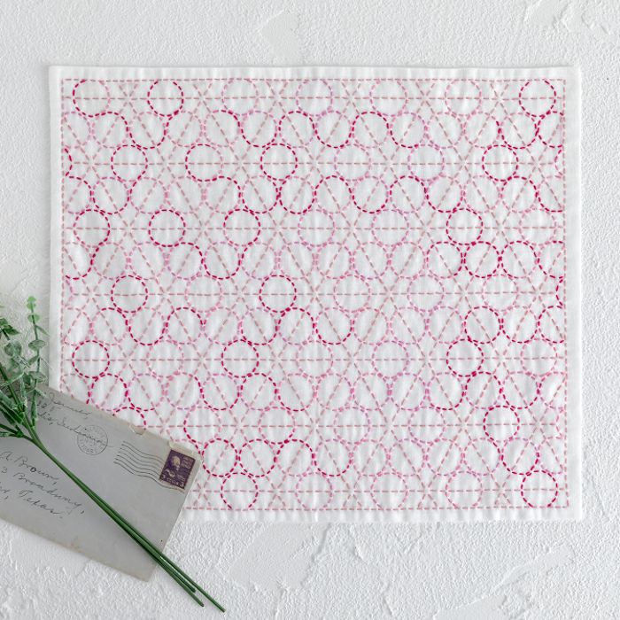 刺し子 丸亀甲つなぎ | リバティ 生地、編み物、刺繍、刺し子のこと