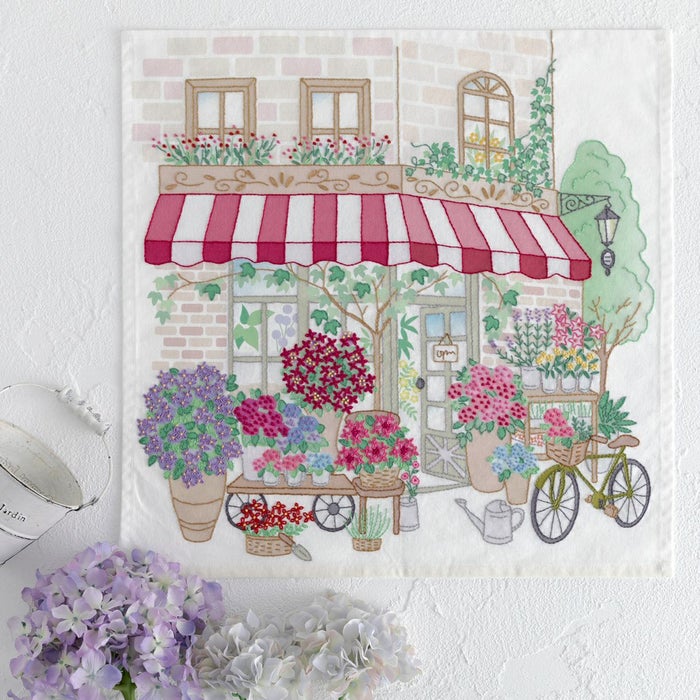 ステッチクロス＜フラワーショップ＞