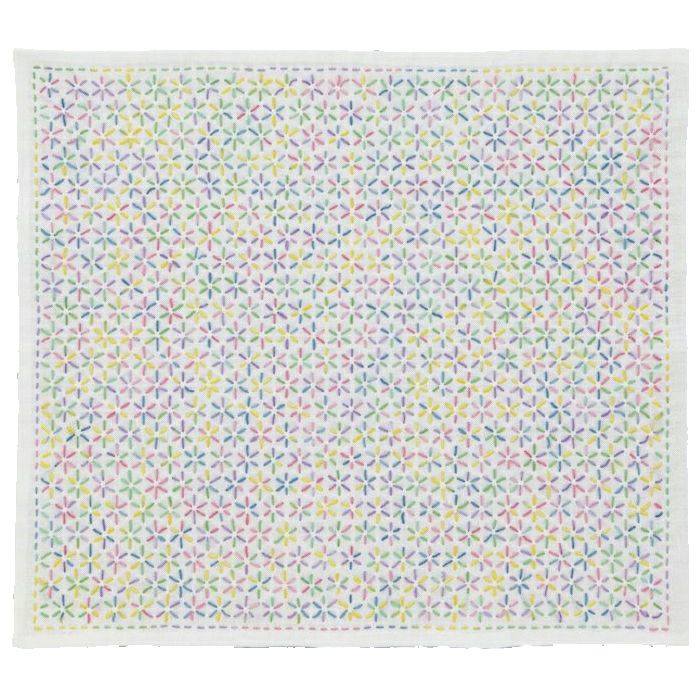 刺し子 花あそび