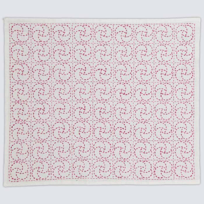 刺し子 ひねり格子