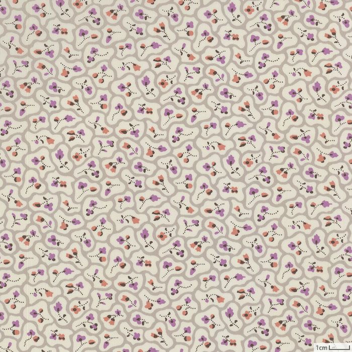 生地 リバティプリント（リバティ社）2021AW フローラル・ペービング＜1B＞