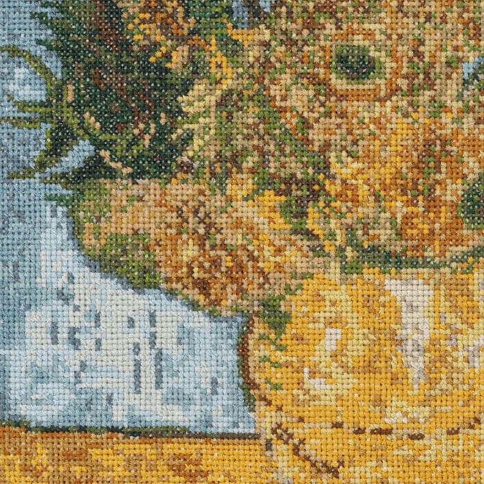 3/10予約】クロスステッチフレーム＜ひまわり＞ | リバティ 生地