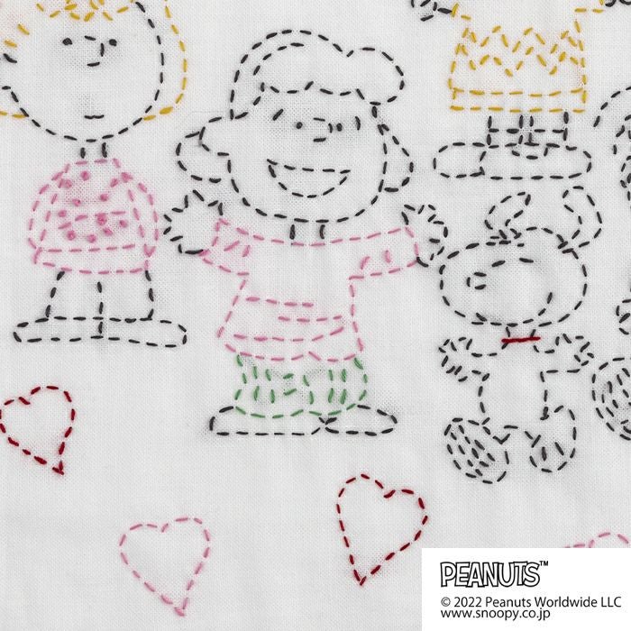 7/10予約】刺し子 SNOOPY＆Friends | リバティ 生地、編み物、刺繍
