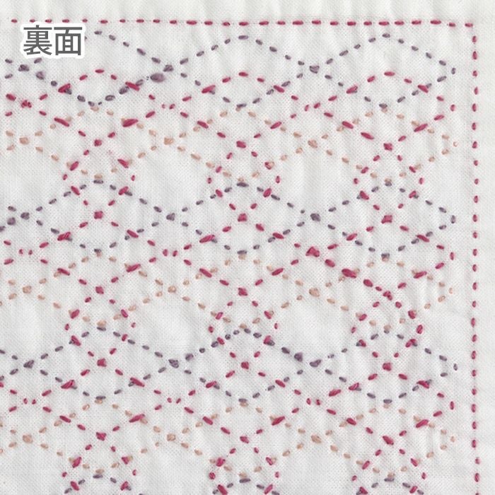 刺し子 変わり重ね菱 | リバティ 生地、編み物、刺繍、刺し子のこと 刺し子 変わり重ね菱 | リバティ 生地、編み物、刺繍、刺し子のこと