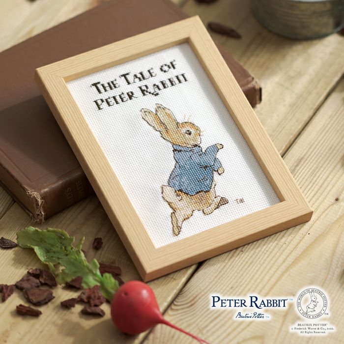 クロスステッチフレーム＜ピーターラビット（TM）とベンジャミン