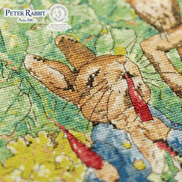 クロスステッチフレーム＜ピーターラビット（TM）～絵本のおはなしより