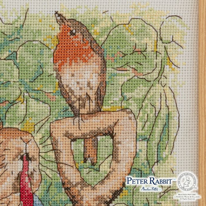 クロスステッチフレーム＜ピーターラビット（TM）～絵本のおはなしより