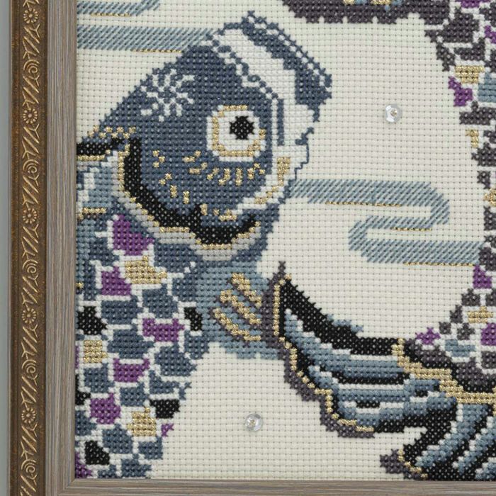 クロスステッチフレーム＜鯉のぼり2＞ | リバティ 生地、編み物、刺繍