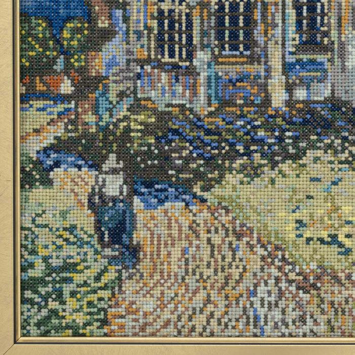 3/10予約】クロスステッチフレーム＜オーヴェルの教会＞ | リバティ