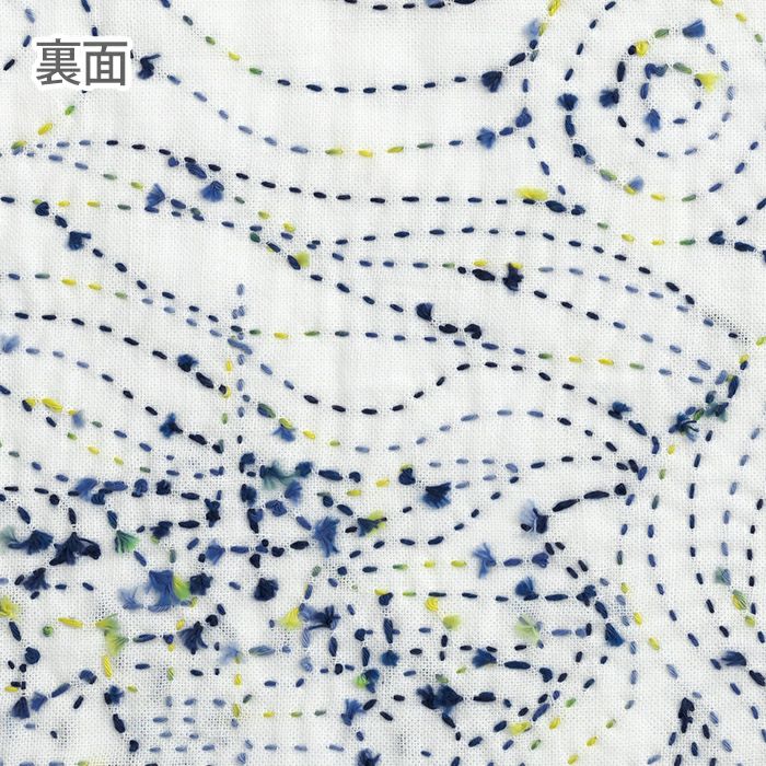 刺し子 ゴッホの星月夜 | リバティ 生地、編み物、刺繍、刺し子のこと
