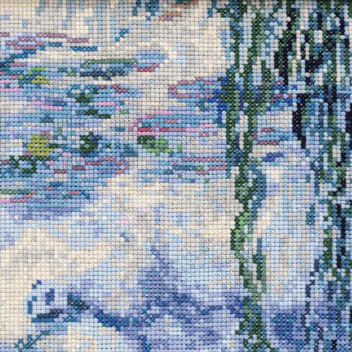 クロスステッチフレーム＜睡蓮:マルモッタン・モネ美術館＞ | リバティ