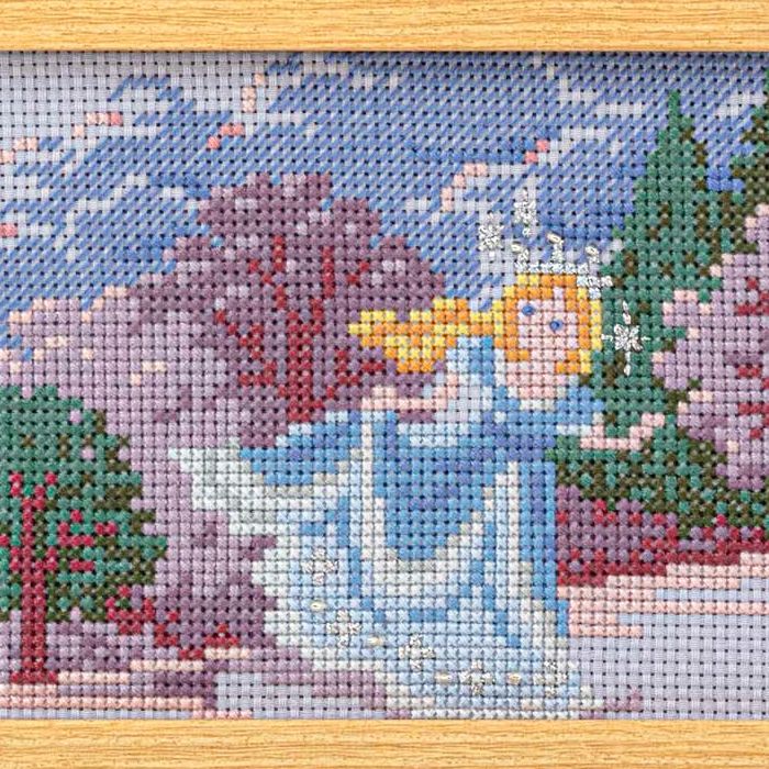 クロスステッチフレーム＜シンデレラ～魔法の時間～＞ | リバティ 生地