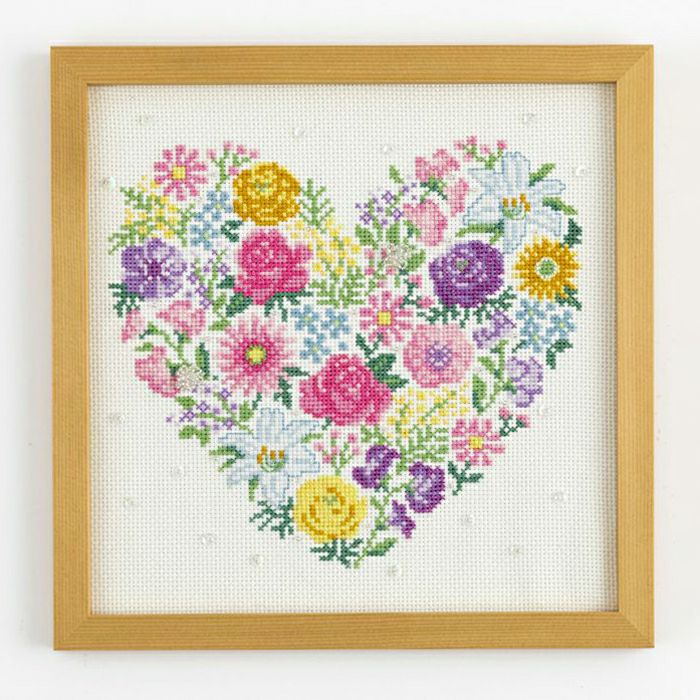 Heart Collection | リバティ 生地、編み物、刺繍、刺し子のことなら