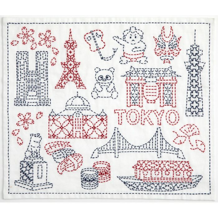 刺し子 TOKYO | リバティ 生地、編み物、刺繍、刺し子のことなら