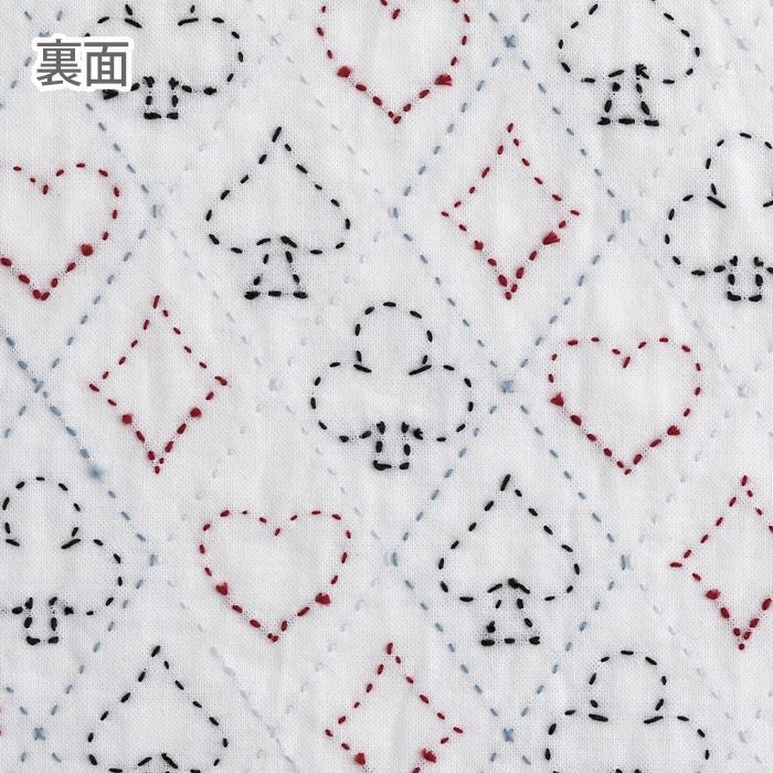 刺し子 トランプ | リバティ 生地、編み物、刺繍、刺し子のことなら