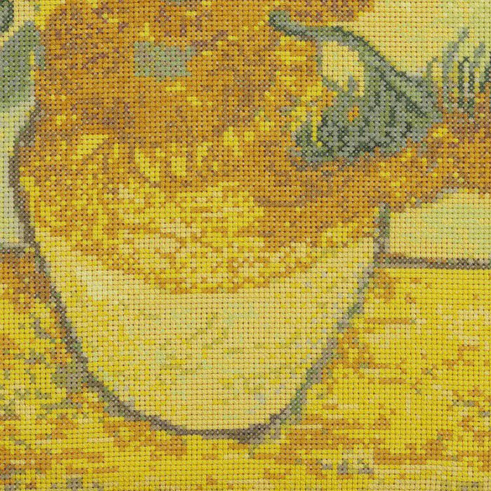 3/10予約】クロスステッチフレーム＜ひまわり2＞ | リバティ 生地