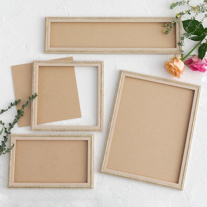 レリーフフレーム（14×51cm） | リバティ 生地、編み物、刺繍、刺し子