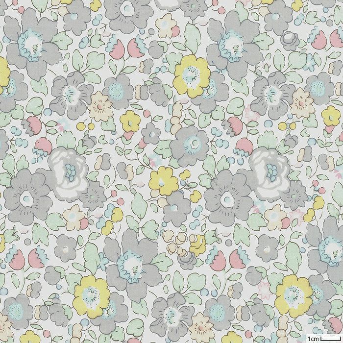 リバティプリント ラブ・イン・ジ・エア＜02L＞生地 （ホビーラ