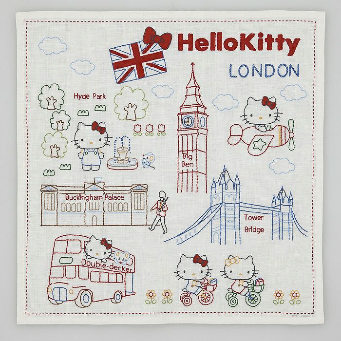 ステッチクロス＜ハローキティ＞ | リバティ 生地、編み物、刺繍