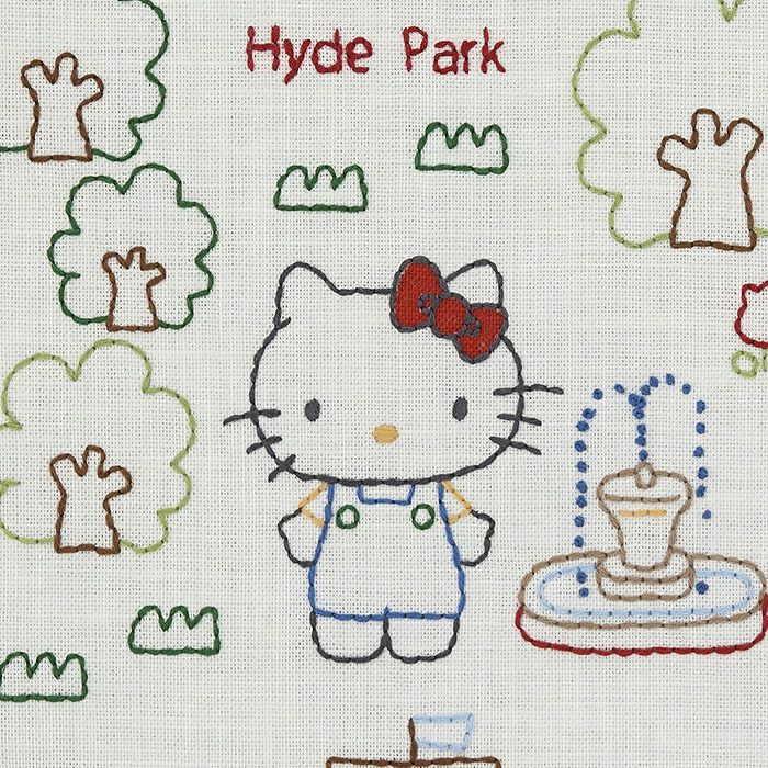ステッチクロス＜ハローキティ＞ | リバティ 生地、編み物、刺繍