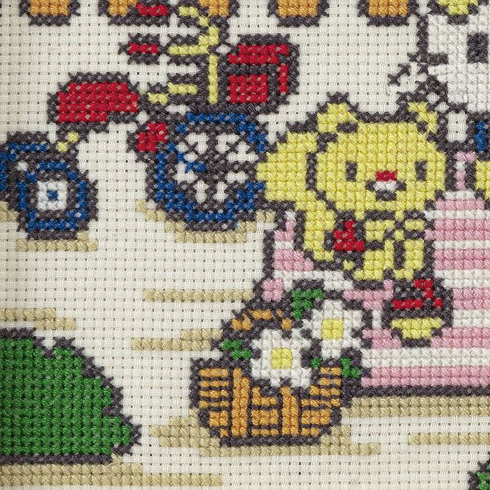 クロスステッチフレーム＜Hello Kitty＞ | リバティ 生地、編み物