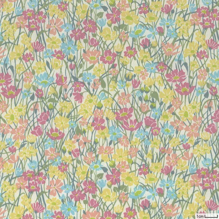 リバティプリント メドゥランド＜01X＞生地 （ホビーラホビーレ